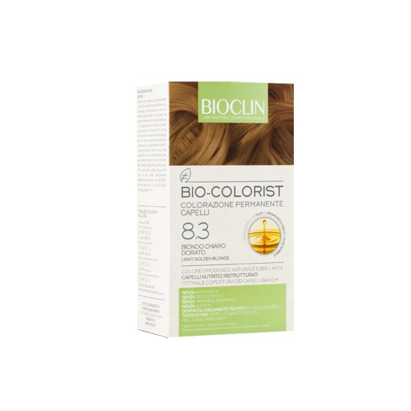 Bioclin Bio Colorist Colorazione Permanente 8.3 Biondo Chiaro Dorato