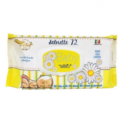 SALVIETTINE CAMOMILLA 72PZ