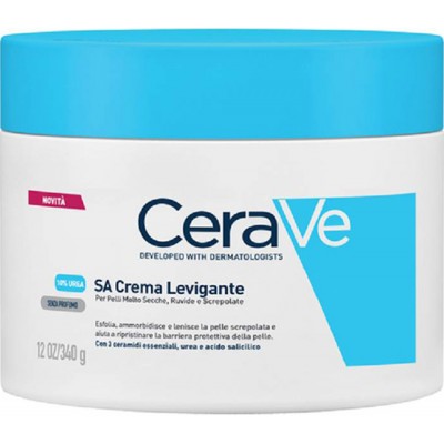 Cerave Sa Crema Levigante Per Pelli Molto Secche Ruvide E Screpolate 10% Urea 340g