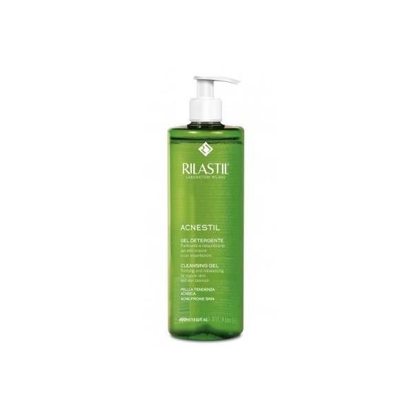 Rilastil Acnestil Gel Detergente Purificante per Pelle Grassa 400ml
