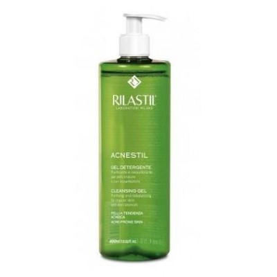 Rilastil Acnestil Gel Detergente Purificante per Pelle Grassa 400ml