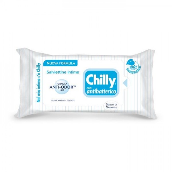 Chilly Salviettine Intime Con Antibatterico 12 Pezzi