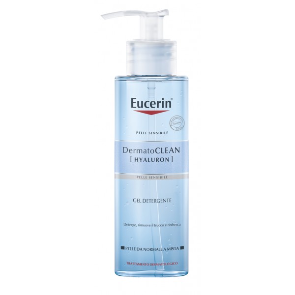 Eucerin DermatoClean Gel Detergente Rinfrescante Viso 200 ml