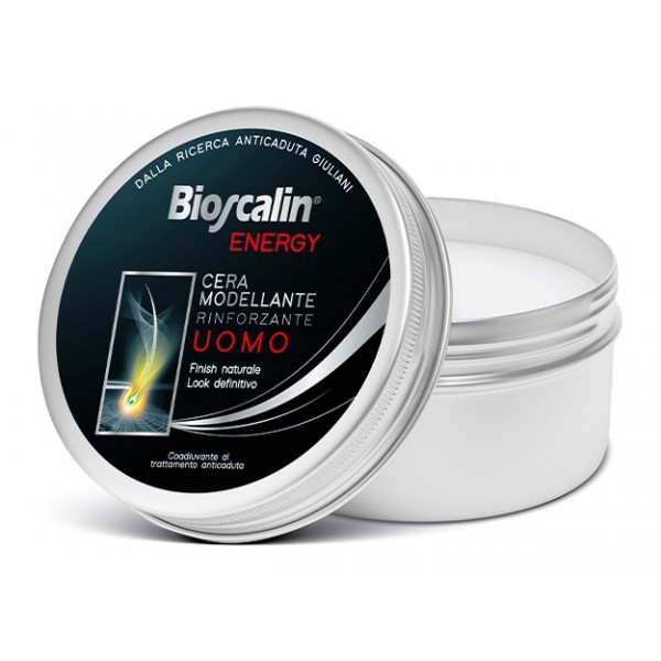 Bioscalin Energy Cera Capelli Modellante Rinforzante Uomo 50ml