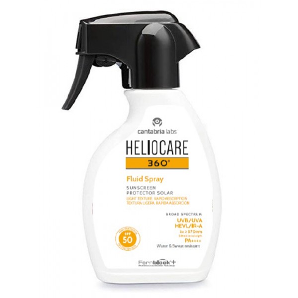 CANTABRIA LABS Heliocare 360 Fluid Spray Spf50+ 250ml