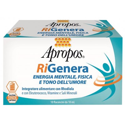 Apropos Rigenera Energia Mentale Fisica e Tono dellUmore 10 Flaconcini