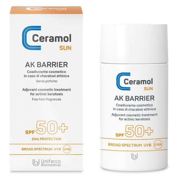 Ceramol Sun Ak Barrier Protezione Solare Cheratosi Attiniche 50 mL